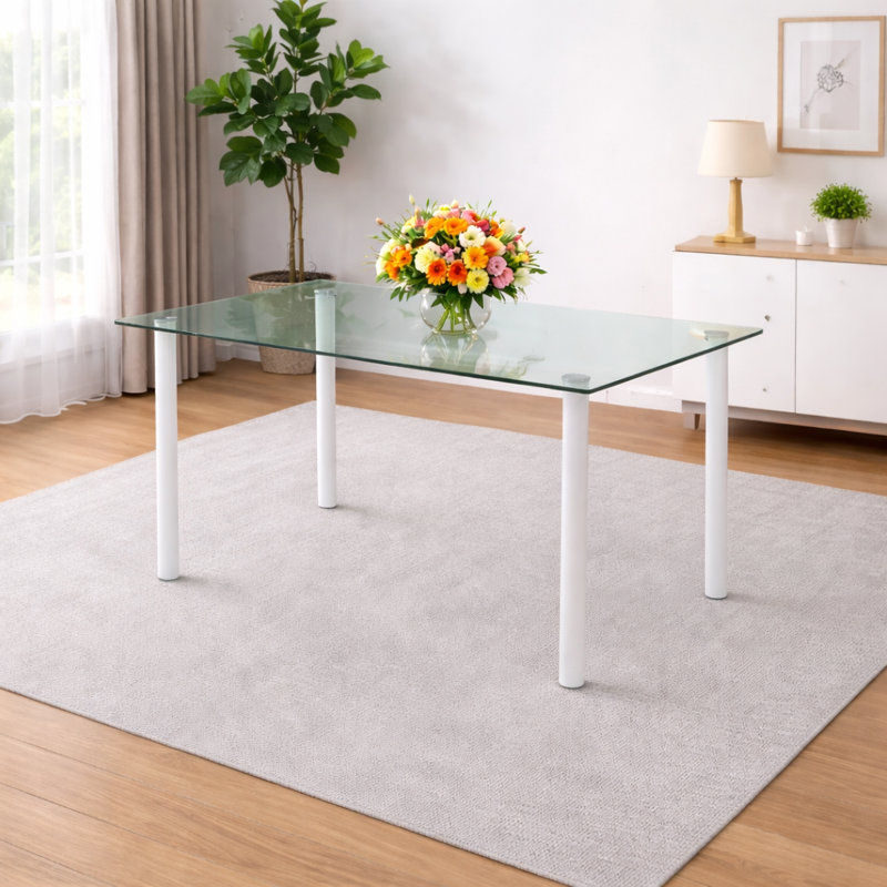 4 - Person Dining Set, 75cm H x 70cm W x 120cm D