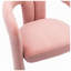 Ensemble de 2 chaises de salle à manger rembourrées en velours l 25,2 po x P 19,88 po x H 27,95 po COOLMORE