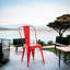 Modern Woolley Metal Stacking Dining Chair – Comfortable Durable Seating for Patio, Kitchen, or Outdoor Spaces-1241219490