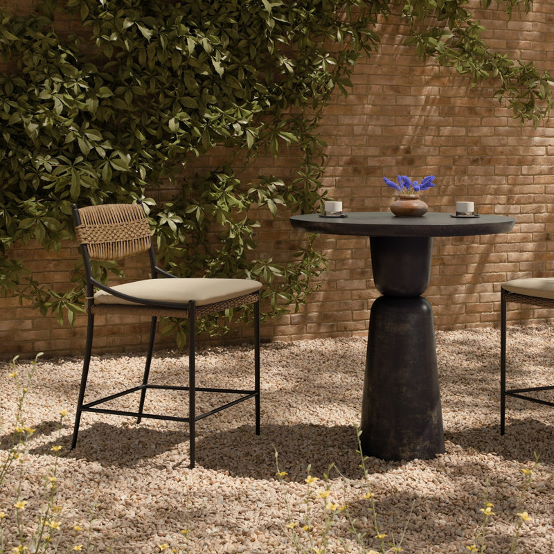 Mae Outdoor Bar Stool, 26"