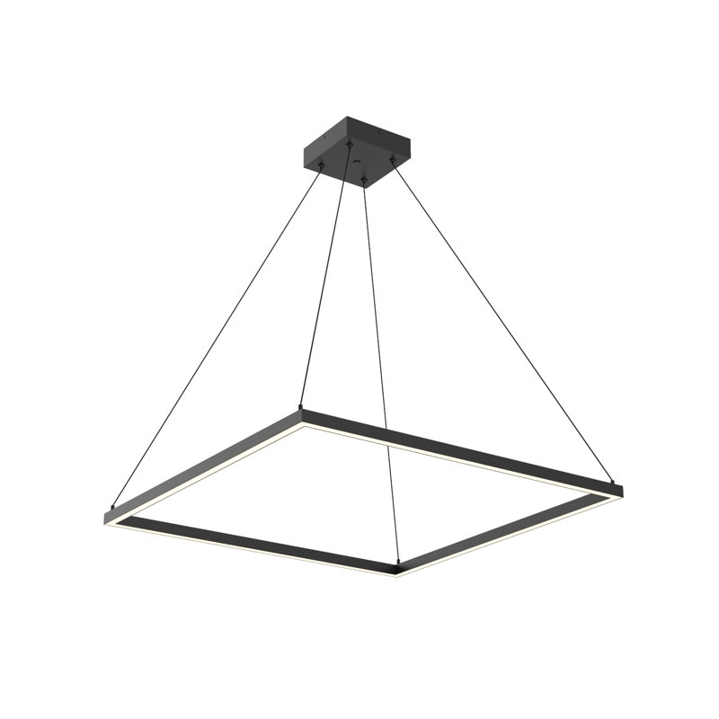 Piazza, Noir, H 1,375 po x l 31,5 po x P 31,5 po
