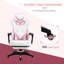 Inbox Zero Adjustable Ergonomic Faux Leather Swiveling PC & Racing Game Chair-1970483520