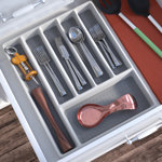 Belen 1.5" H x 16.1" W x 12.8" D Flatware & Kitchen Utensils Drawer Organizer