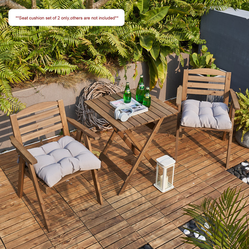 Outdoor 3.9'' Seat Cushion, Gray