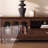 Retro solid wood coffee table TV cabinet combinati