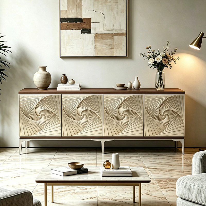 Armoire d'entrée moderne et haut de gamme