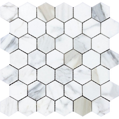 Zebra Hexagonal Tile