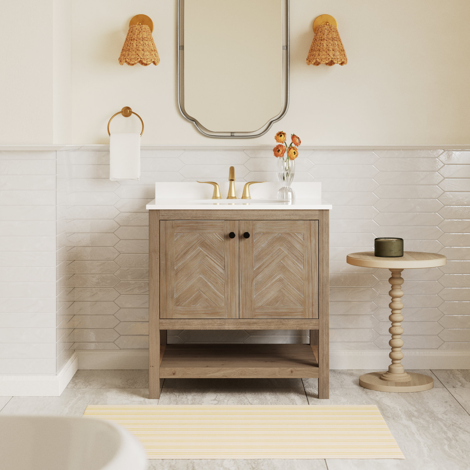 Savannah 30'' Single Bathroom Vanity