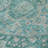 Machine Washable Indoor/Outdoor Xhevrie Teal Rug-1214325650