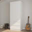 Armoire-penderie à 2 portes avec tiroirs H 78,74 po
