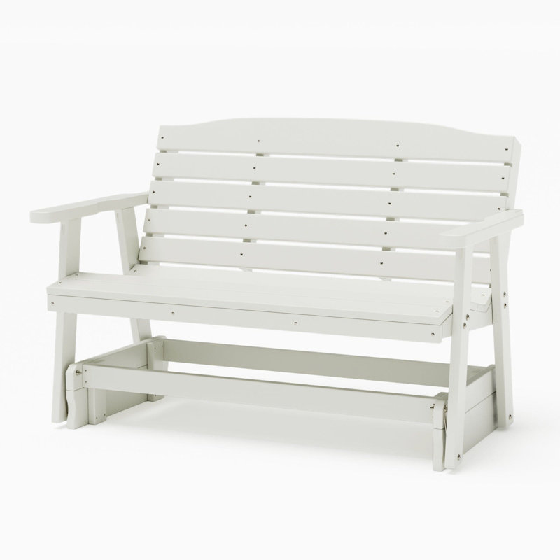  Fauteuil coulissant Amish Made Classic, Blanc brillant