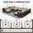 Pashk 12-Person 15-Piece Modular Wicker Outdoor Sectional Conversation Set with Cushions & 60,000 BTU Propane/Natural Gas Fire Pit Table-1308438305