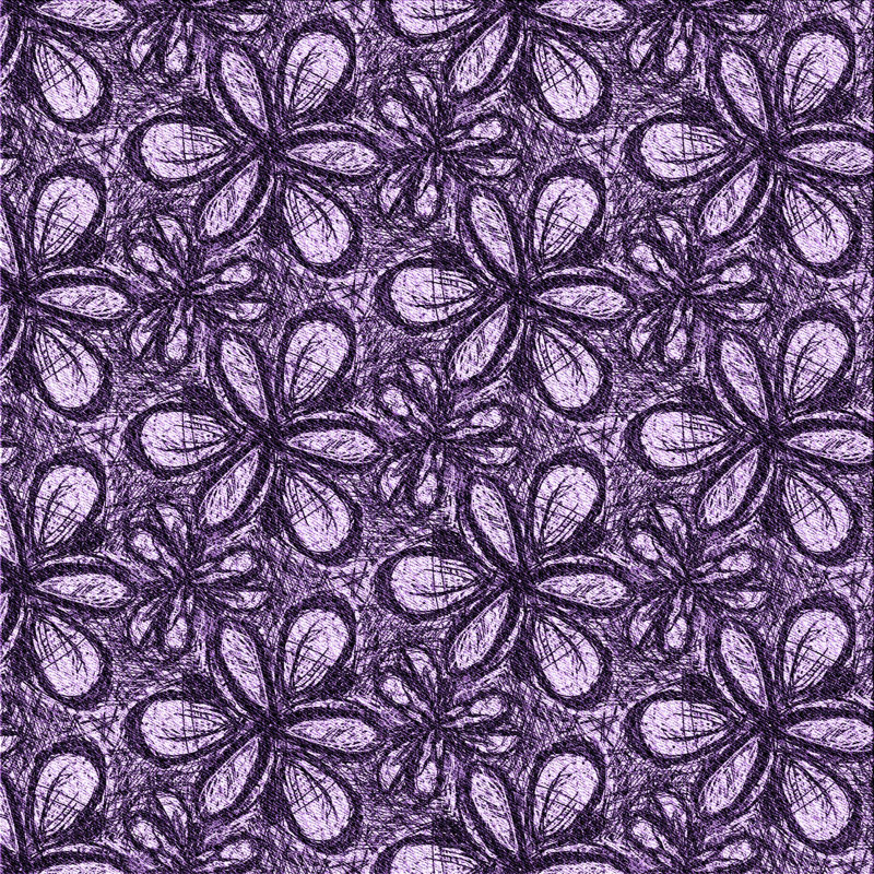Floral Indoor Rug, Square 6'