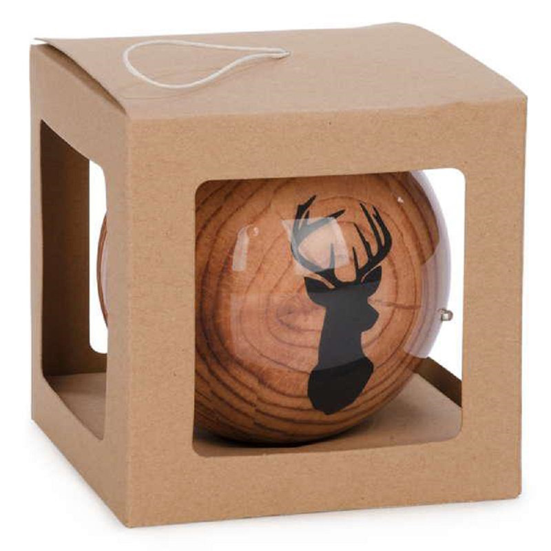 LED Christmas Blinking Deer Ball Ornament