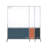 6' Tall DivideWrite Mobile Whiteboard-86276422-88912707-88912709