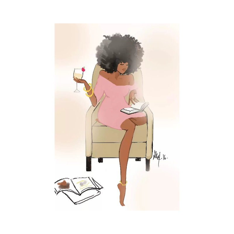 Sunday Night II by Nicholle Kobi - Print on Canvas, Wrapped Canvas, 20.32 cm H x 30.48 cm W
