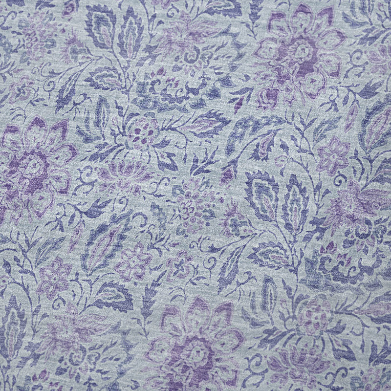 Jeté floral Sherpa ASB660 Addison, Ciel