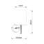 Iyanna Armed Sconce-657617313