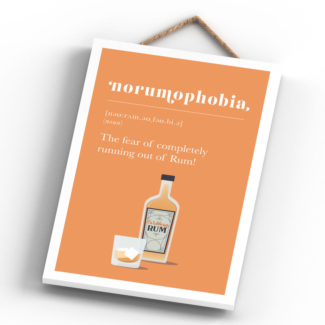 PHOBIA RUM in , 28.5cm H x 18.5cm W x 0.9cm D