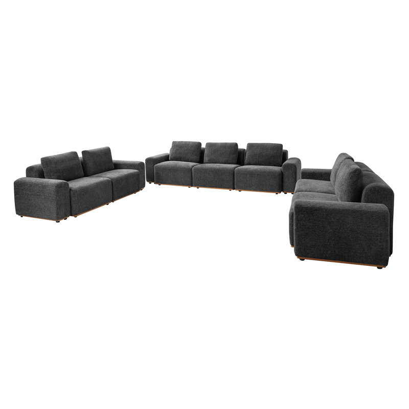 Canapé modulaire Lavallette Sofia, Grey