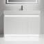Meuble-lavabo autoportant avec lavabo en bois Laxita-205225078