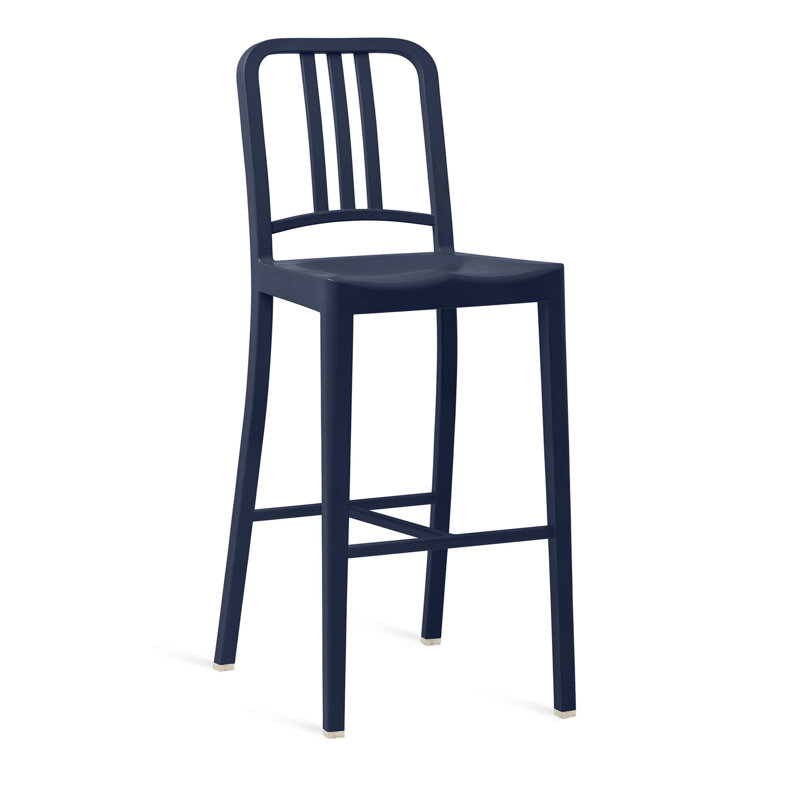 111 Navy® Stool by Coca-Cola, Bar Stool (30" Seat Height), Dark Blue