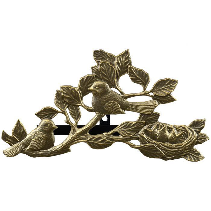 Chickadee Aluminum Wall Mounted Hose Holder, Oil-Rubbed Bronze