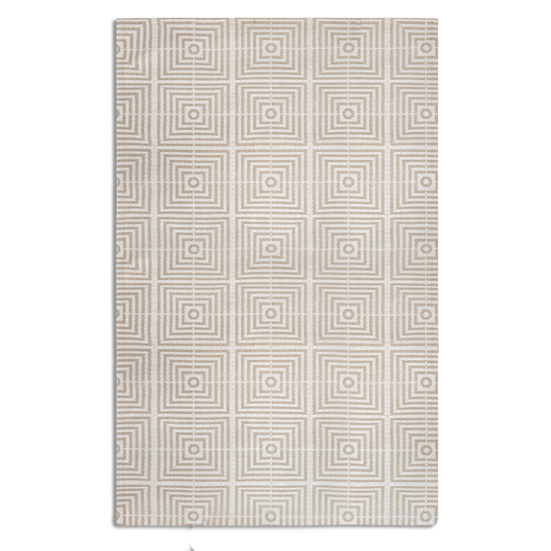 Beauty Geometric Viscose Area Rug, Rectangle 120 x 170cm