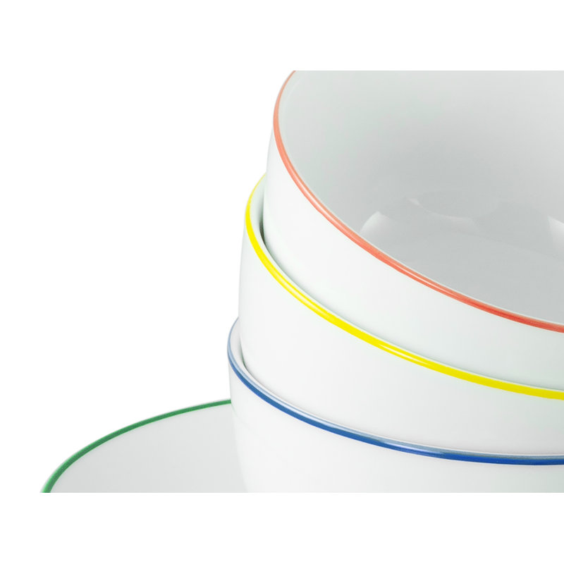 Luna Color Line Piece Porcelain Dinnerware Set - Service for 4