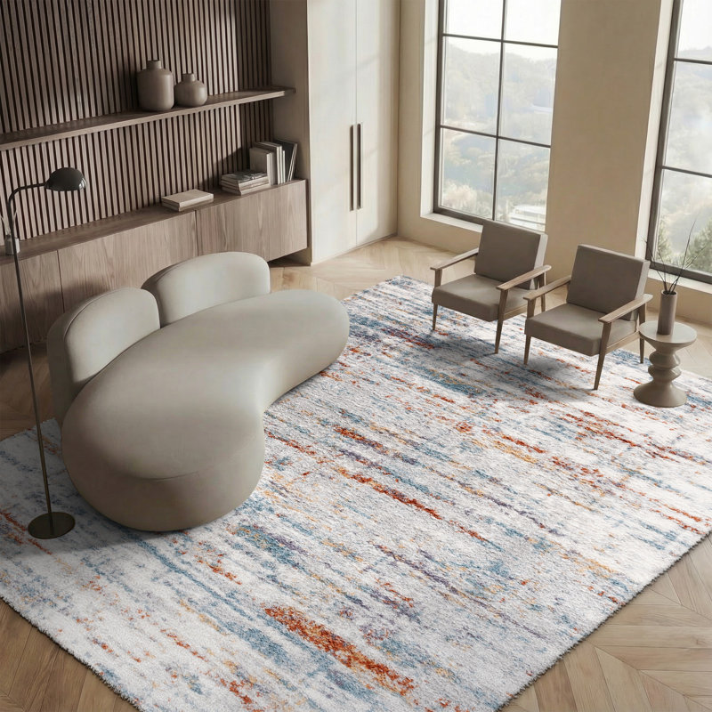 Tapis abstrait Jouji Performance, Rectangle 8 pi x 10 pi