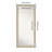 Sierra Non-Beveled Wood Framed Full-Length Floor Leaner Mirror-120951074