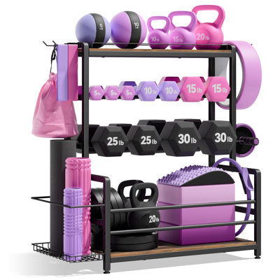 Metal Freestanding Multi-Use Sports Rack