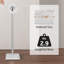 52 x 20 x 14 cm Freestanding Toilet Roll Holder Natural Marble Base