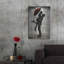 Winston Porter «Love and Rain» par Loui Jover, art mural en métal-1430143548