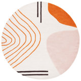 Rodeo Drive 860 Area Rug In Ivory / Rust