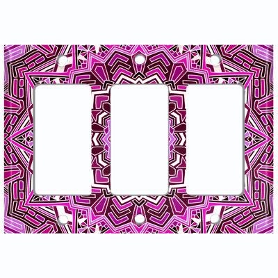 3 - Gang Rocker Standard Wall Plate