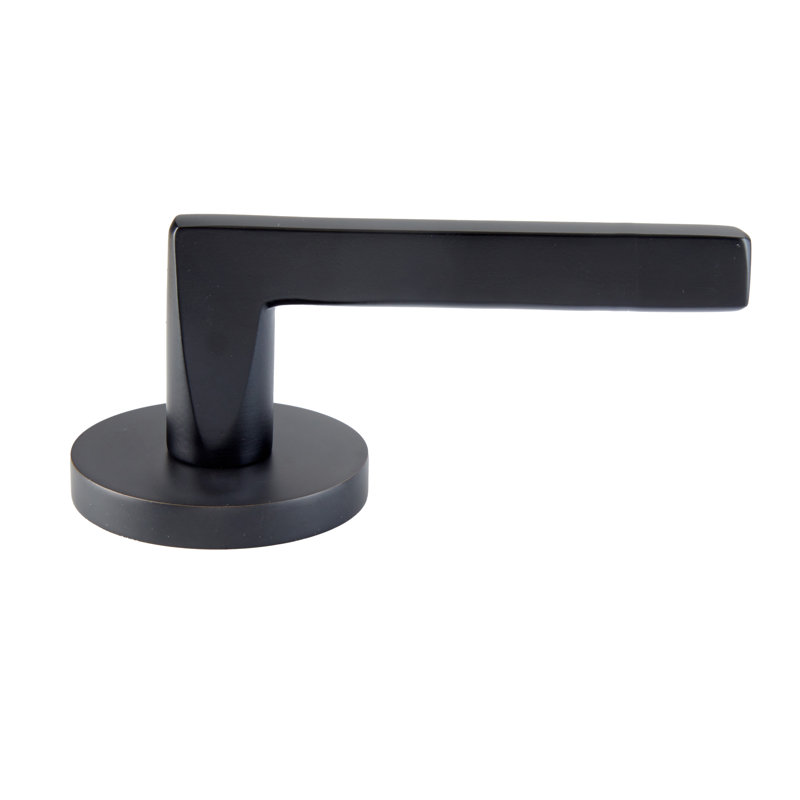 Bravura 839-6 Delray Dummy Lever on Round Contemporary in Oil Rubbed Bronze