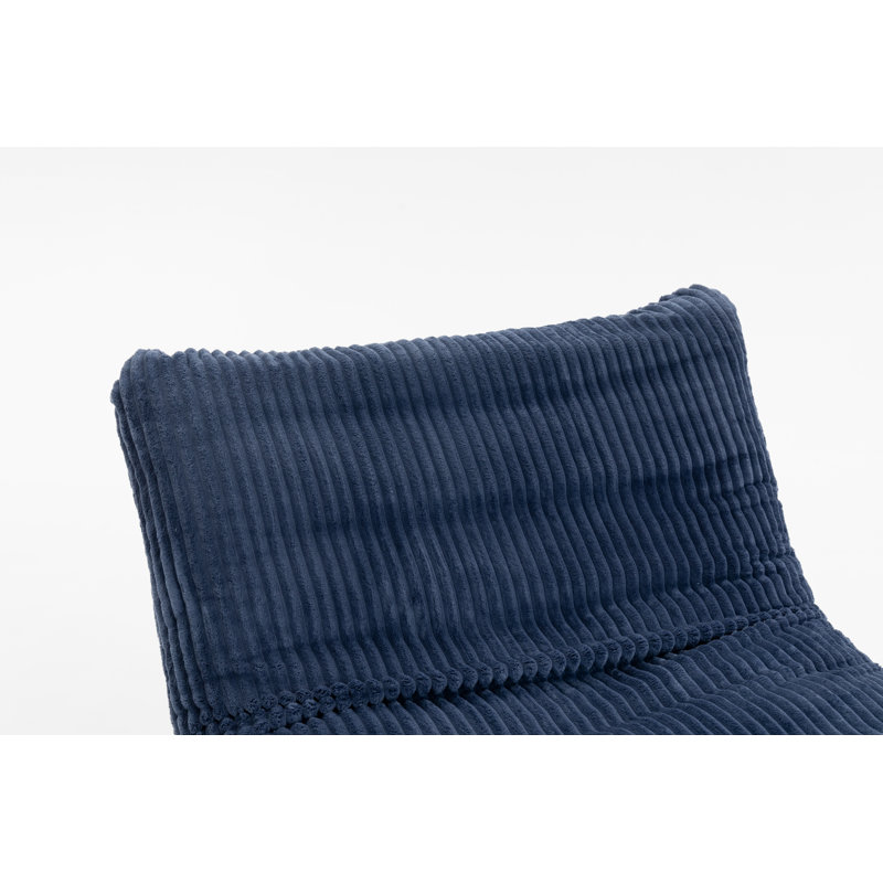 Fauteuil d'appoint sans accents Accent, Bleu