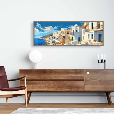 «Blue Sea Coastal», art mural Grèce