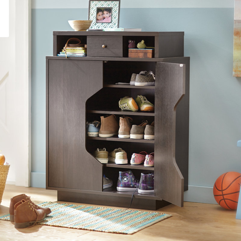 20 Pair Shoe Storage Cabinet