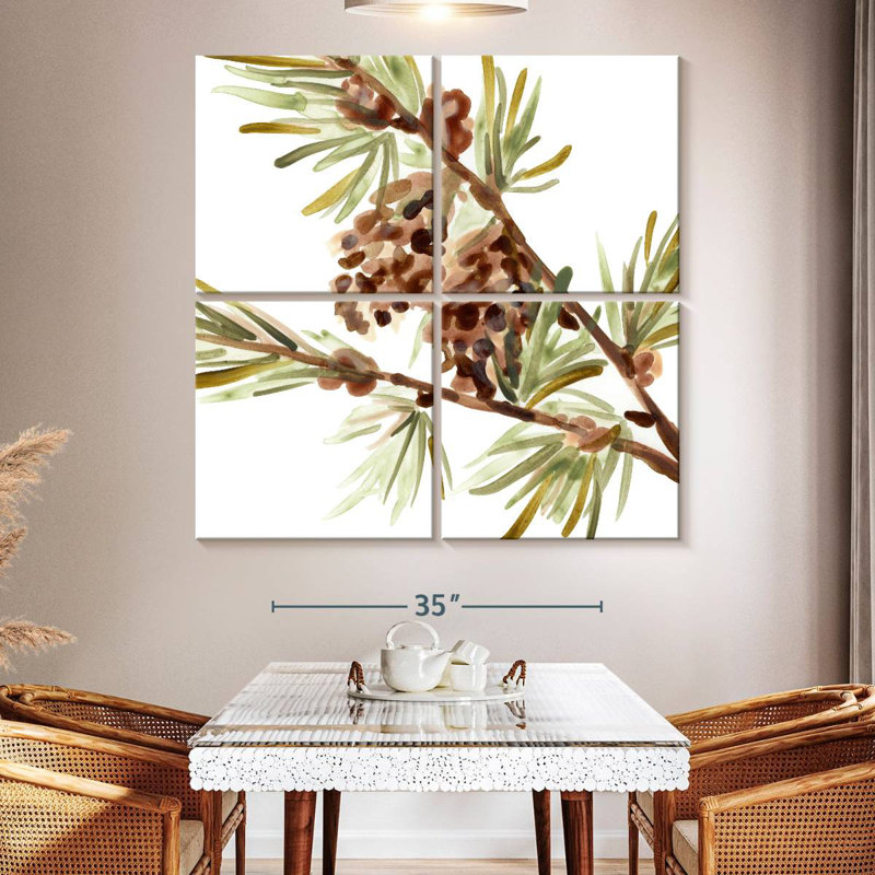 Harnek Simple Pine Cone II, 50" H x 50" W