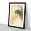 Peacock on a Cherry Blossom Tree by Ohara Koson - Picture Frame Painting Print-55582990-55582992