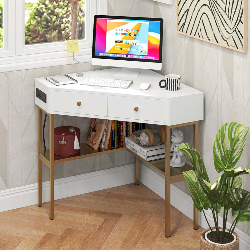 Badin 39.5'' W Corner Desk 