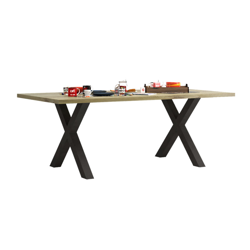 Babita Metal Base Dining Table