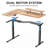 Marquasha Dual Motor L-Shaped Electric Standing Desk with LED and Monitor Stand-110455291-75247388