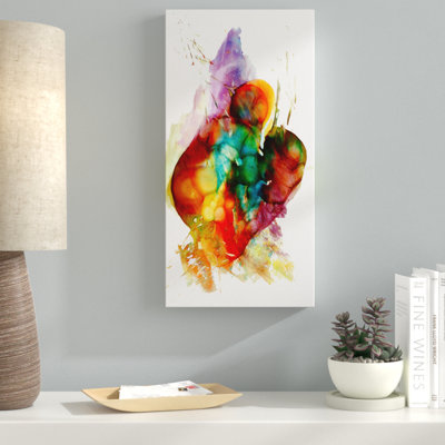 « abstract number 14 », reproduction de peinture à l’acrylique sur toile tendue