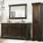 61'' Double Bathroom Vanity with Marble Top