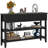 51.18" Console Table With 3 Drawers And Open Storage Shelf-1726619816