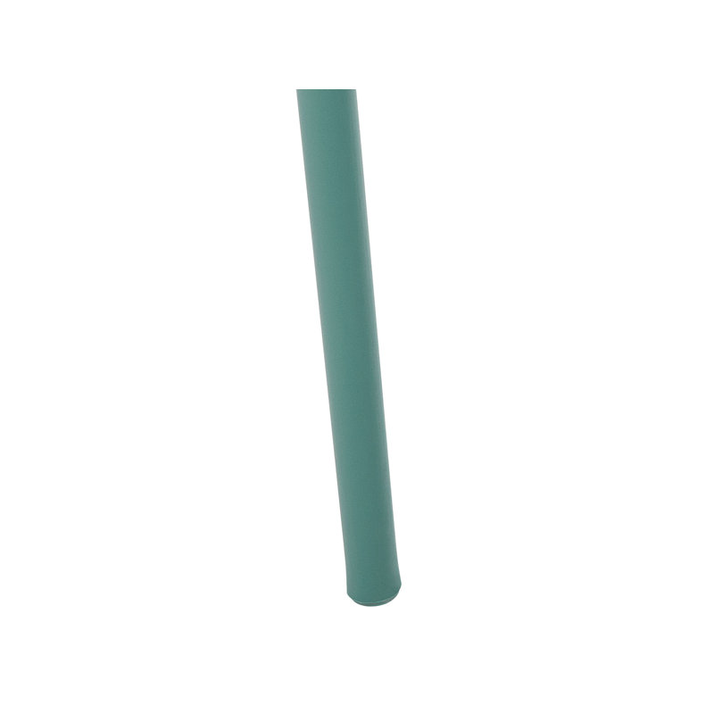 Stackable Outdoor Patio Dining Chair with Cushion, Green