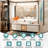 Soft Rounded Frameless Backlit LED Bathroom Vanity Mirror, Dimmable, Anti-Fog, 3 Color Temperatures, Tempered Glass, UL/ETL Certified-629434345